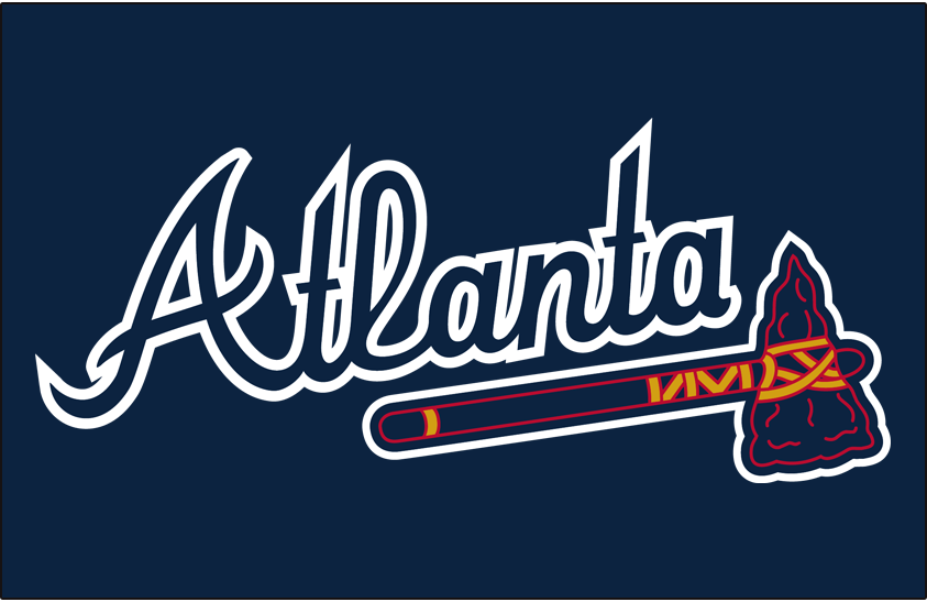 Atlanta Braves 2018 Jersey Logo fabric transfer